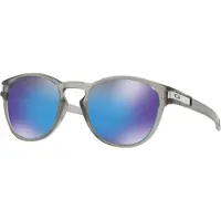 Oakley - Gafas de sol - Latch Matte Grey Ink / Prizm Sapphire Iridium Polarized - Negro