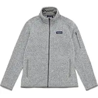 Patagonia - Forros polares mujer - W's Better Sweater Jkt Birch White para Mujer - Talla L - Gris
