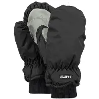 Barts - Kid's Nylon Mitts - Guantes size 4 - Thumb, negro/gris