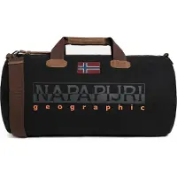 Napapijri Bolsa de fin de semana 'Bering 3' marrón / gris / naranja / negro