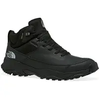 The North Face - Zapatillas de senderismo Hombre - Stormstrike III WP Black/Asphalt Grey de Cuero - Talla 11,5 US - Negro