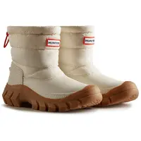 Hunter - Women's Intrepid Short Snow Boot - Botas invierno size 37, beige/marrón