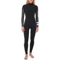 Hurley Traje De Neopreno Con Cremallera En El Pecho De Manga Larga Para Mujer Advant 4/3 Mm