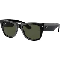 Ray-Ban - Marcas - Mega Wayfarer Polished Black Green - Negro