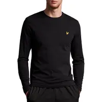 Lyle & Scott Camiseta amarillo / negro