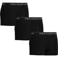 Ralph Lauren para hombre. 714835887002 Set 3 bóxers de algodón negro (L), Homewear, outlet 2026.