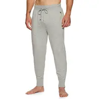 Ralph Lauren para hombre. 714844763001 Joggers de pijama de punto de algodón gris (S), Homewear, outlet 2026.