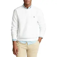 Ralph Lauren para hombre. 710766772009 Sudadera de felpa RL blanco (XXL), Casual, Algodón, outlet 2026.