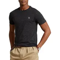 Ralph Lauren Camiseta T-SHIRT AJUSTE EN COTON hombre - Negro - EU S