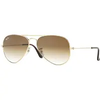 Ray-Ban - Marcas - Aviator Gradient Arista Gold Light Brown - Dorado