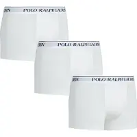Ralph Lauren Calzoncillo boxer negro / blanco / blanco lana
