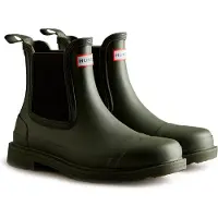 Hunter Boots - Women's Commando Chelsea Boot - Botas de agua size 36, negro