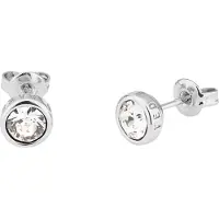 Ted Baker Pendientes 'Sinaa' plata / blanco