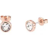 Ted Baker Pendientes 'Sinaa' oro rosa / blanco