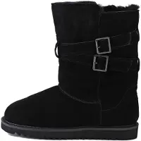 Gooce Botas de nieve negro