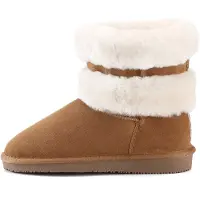 Gooce Botas 'Mara' marrón / blanco
