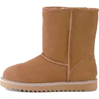 Gooce Botas 'Sawel' beige / marrón / marrón oscuro