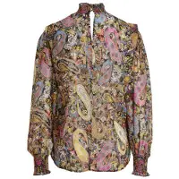 Esqualo Blouse Smock Paisley Party Print Talla: 36 | Manga Larga Outlet | Mujer