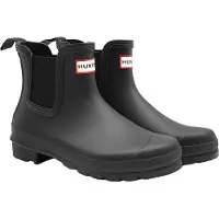 Hunter - Women's Original Chelsea - Botas de agua size 42, negro
