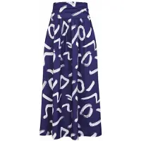 HotSquash Falda azul oscuro / blanco