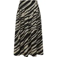 HotSquash Falda beige / negro