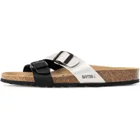 Bayton Zapatos abiertos 'Cleo' negro / plata