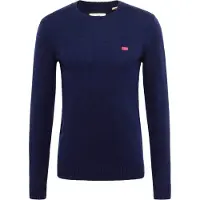 Levi's para hombre. A4320-0001 Jersey Original Housemark marino (M), Casual, Lana, Manga larga, outlet 2026.