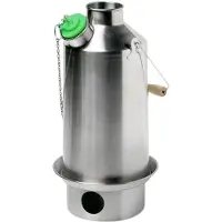 Kelly Kettle Base Camp hervidor de agua 1.6ltr (SS)