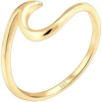 Elli Anillo 'Wellen' oro