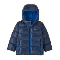 Patagonia - Forros polares/plumíferos niños - Baby Hi-Loft Down Sweater Hoody New Navy - Talla Infantil 18 meses - Azul marino