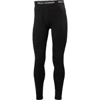 Helly Hansen - Ropa interior térmica - Lifa Merino Midweight Pant Black de Lana - Talla L - Negro