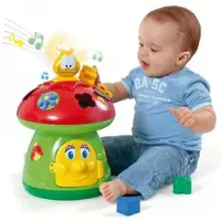 MOLTO Bloques De Actividades Seta Con Música. Juego De Construcción De Sonidos Y Formas 40 Cm