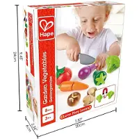 Hape Verduras Frescas Verduras De Jardín 7 Piezas