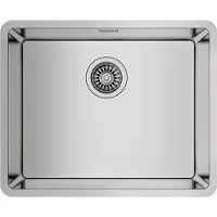 Teka BELinea RS15 50.40, Fregadero encimera, Rectangular, Acero inoxidable, Acero inoxidable, 1 cuba, Rectangular
