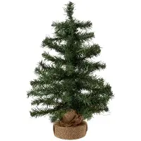 Everlands Árbol de Navidad DECORIS, pequeño y decorativo, 35x60 cm, marca HOMLA