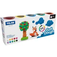 Milan Caja 10 Latas Masa Blanda Básica 85g