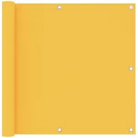 vidaXL : Protector para balcón, color amarillo, 90 x 400 cm, tejido Oxford