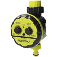 Ferrestock Fskpro002: Programador de riego, color dorado. Talla única