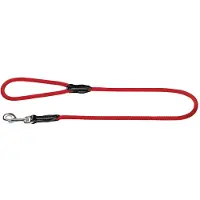 Hunter Pet - Leash Freestyle - Correa para perro size Länge 110 cm - Ø 1,0 cm, rojo