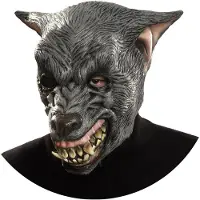 MOM Máscara De Hombre Lobo Completa Látex