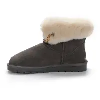 Gooce Botas de nieve 'Gertrude' crema / gris oscuro