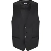 BOSS Chaleco para traje 'Huge' negro