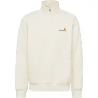 Carhartt WIP Sudadera 'American Script' dorado / borgoña / blanco natural