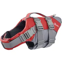 Hunter - Swimming Vest Moss - Arnés para perro size Hals 40-50 cm - Bauch 58-70 cm, rojo