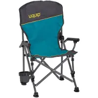 Uquip - Kirby - Silla de camping gris