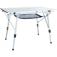 Uquip - Variety - Mesa de camping size M, gris/blanco