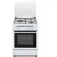 Vitrokitchen Cocina De Gas Butano Con Horno Cb5530bb 3 Fuegos