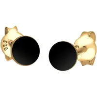 Elli Pendientes 'Geo' negro