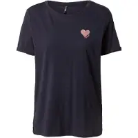ONLY Camiseta 'ONLKita' azul noche / rosa
