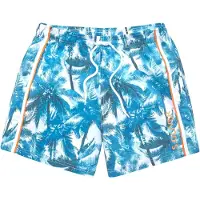 s.Oliver Bermudas azul / naranja / blanco